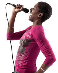 Cantante nera jazz