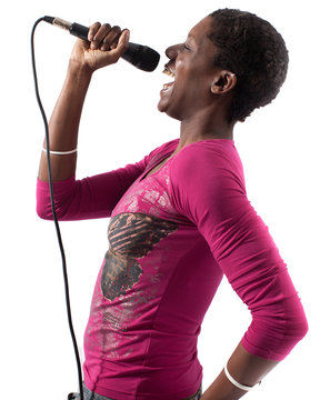 Cantante nera jazz