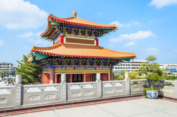 Fototapeta premium Chinese temple in Thailand