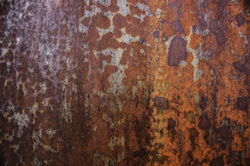 Rusty metal surface texture background
