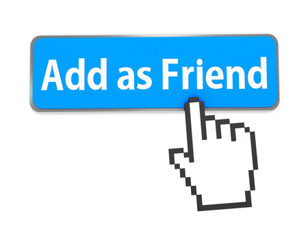 Add as friend button