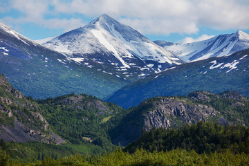 Mountains on Alaska