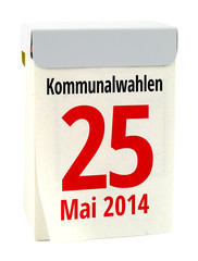 Kommunalwahlen 25. Mai 2014