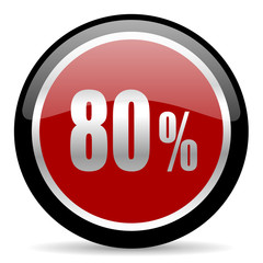 80 percent icon