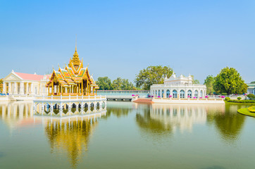 Architecture Bang pa in palace thailand