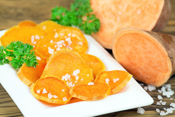 Süßkartoffel-Chips