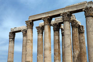 Naklejka premium Temple of Olympian Zeus
