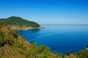 Fototapeta na wymiar Turkey sea landscape
