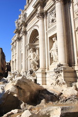 Rome, La Fontaine de Trevi