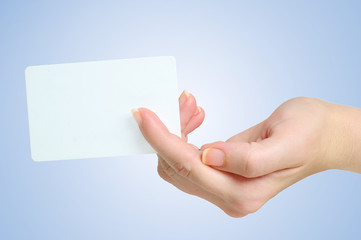 Obraz premium Business card
