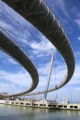 Fototapeta premium Ponte del Mare, pescara.