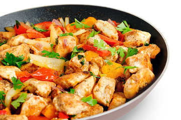 Chicken with vegetable