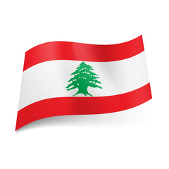 State flag of Lebanon