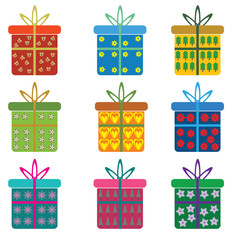 present box in color