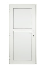 white door isolated