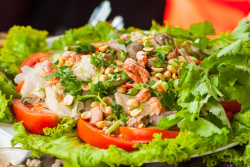 Thai dressed salad