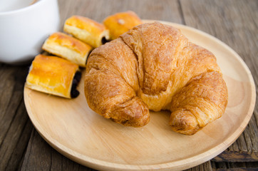 fresh croissant