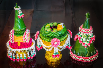 Thai garland for Thai wedding ceremony.