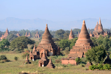 Buddhist Pagodas in Bagan,Myanmar