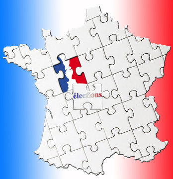 concept élections en France, parité homme / femme