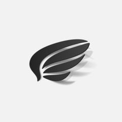 realistic design element: wing