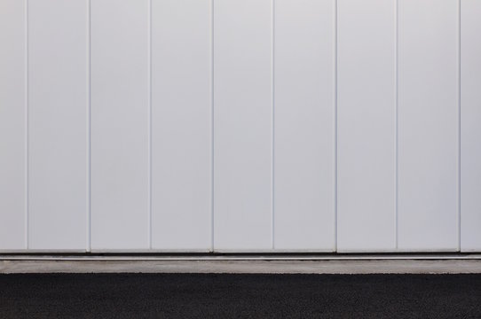 Hintergrund moderne Blechwand