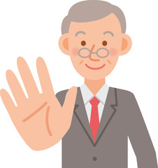 ビジネスマン　シニア