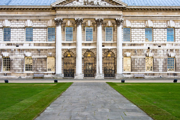 Fototapeta premium Architectural detail, Greenwich University.