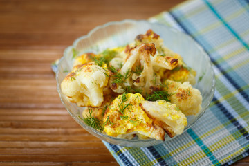 fried cauliflower