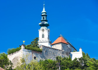 Fototapeta na wymiar castle in Nitra, Slovakia