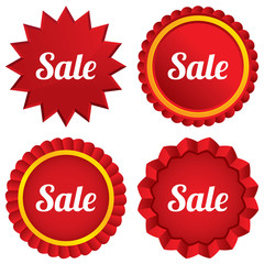 Sale sign icon. Special offer symbol.