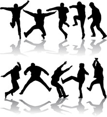 Men Activity, vector work