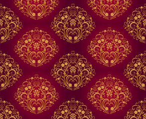 Retro wallpaper. Seamless