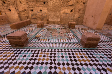 The Ruins of the Al Badia Palace in Marrakesh