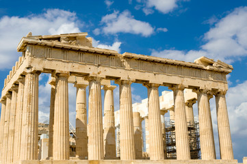 Fototapeta premium Parthenon on the Acropolis in Athens