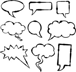 Speech bubbles