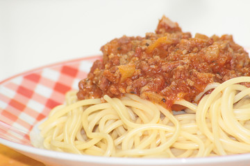 spaghetti bolognaise