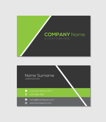 Modern business card template