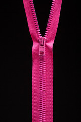 zipper on black © Maris Kiselovs
