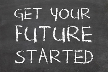 Obraz premium get your future started