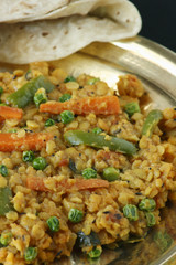 Sabzi dal is a combination of lentil and spices