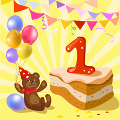 holiday card with the anniversary