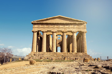 Obraz premium Temple of Concordia