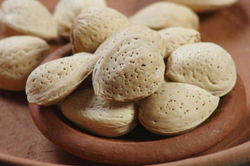 Badam shell or Almond Shells are used as an ingredient