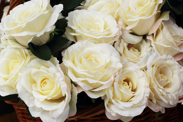 beautiful of rose artificial flowers