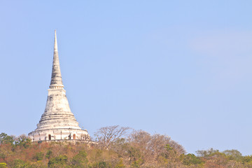 The Khao wung palace at petchburi province