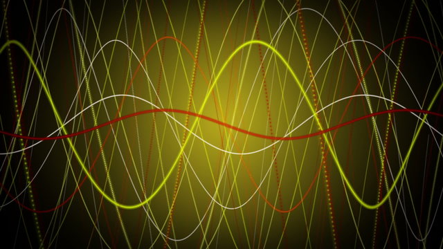 fantastic animation &ndash; particle stripe object in motion &ndash; loop HD