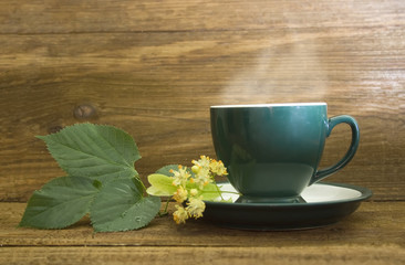 cup of tea with linden