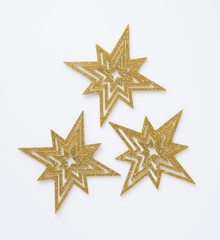 Fototapeta na wymiar Star-shaped Christmas ornament