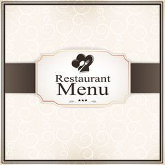 Restaurant menu